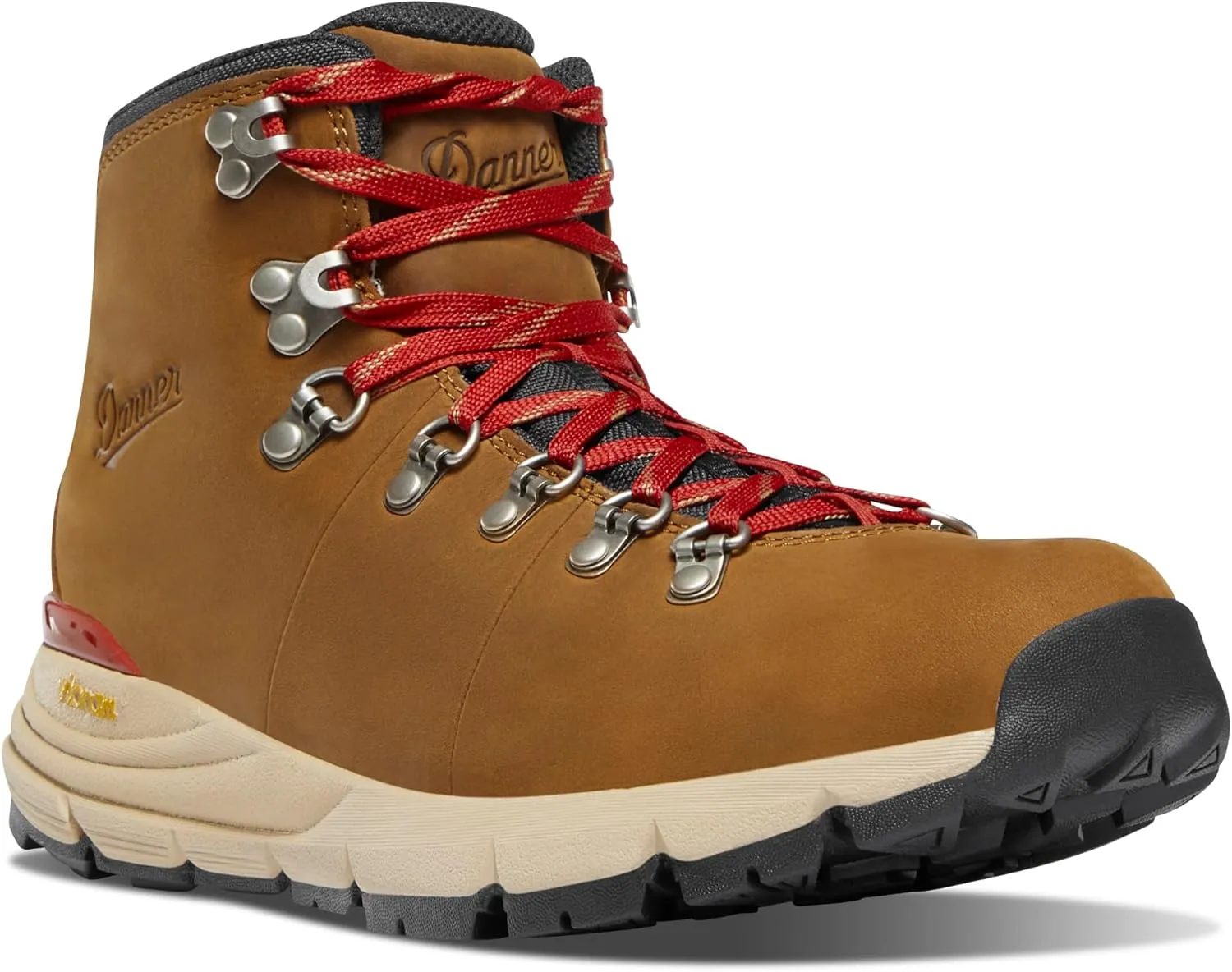 Danner Mountain 600 Leaf GTX Waterproof Hiking Boots for Women Made with Full-Grain Leather, with Breathable Gore-Tex Barrier and Traction Outsole