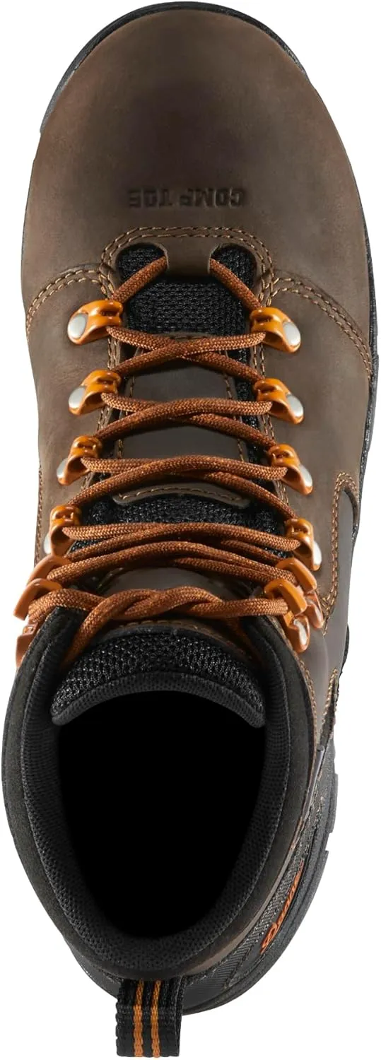 Danner Vicious NMT 4” Composite Toe Work Boots for Women - Waterproof and Breathable Leather Upper, Slip-Resistant Rubber Vibram Outsole, EH Resistant