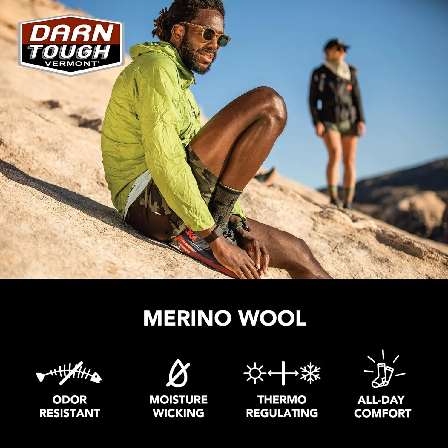 Darn Tough Men's Willoughby Micro Crew Lightweight with Cushion Sock (Style 5003)