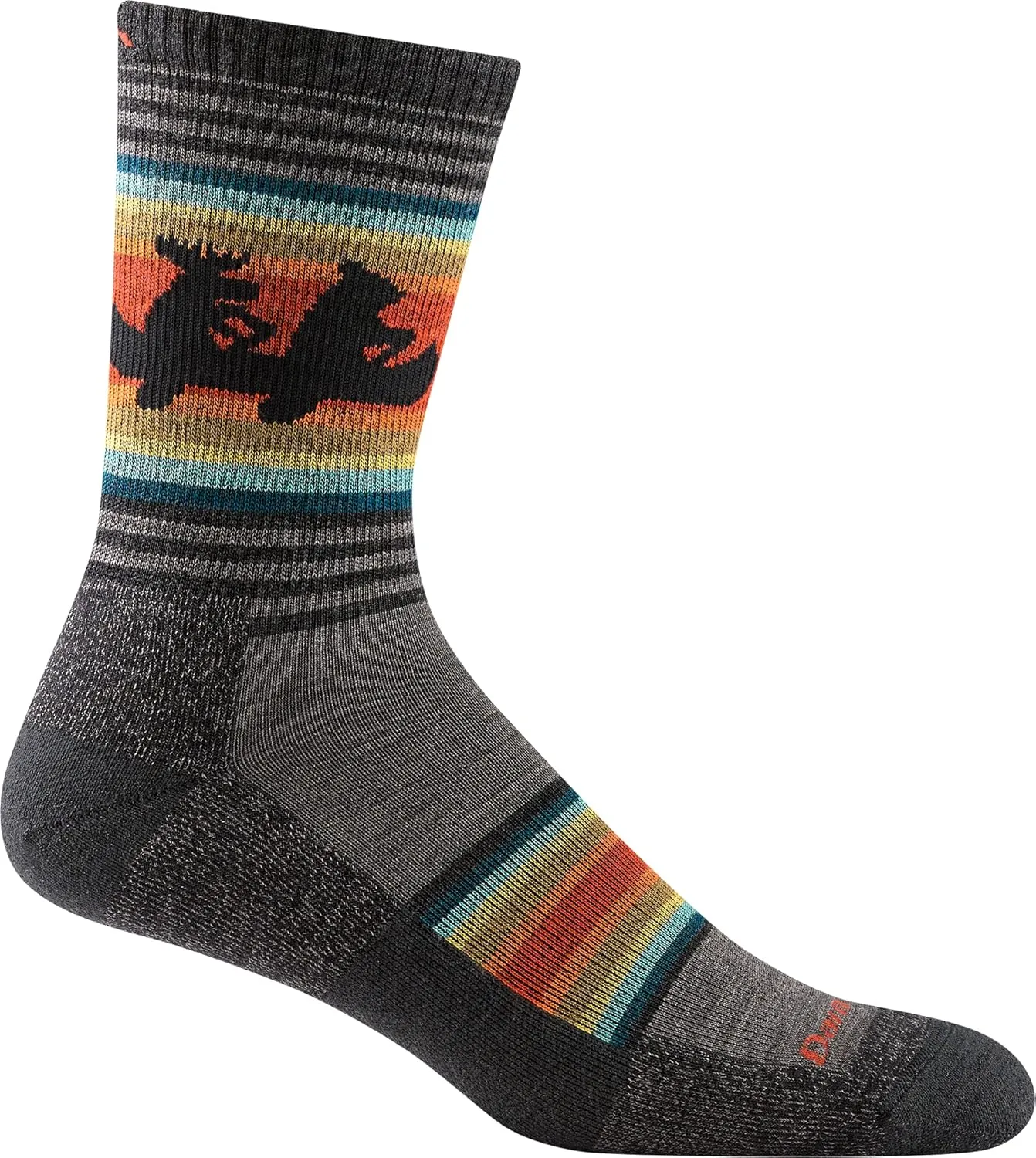 Darn Tough Men's Willoughby Micro Crew Lightweight with Cushion Sock (Style 5003)