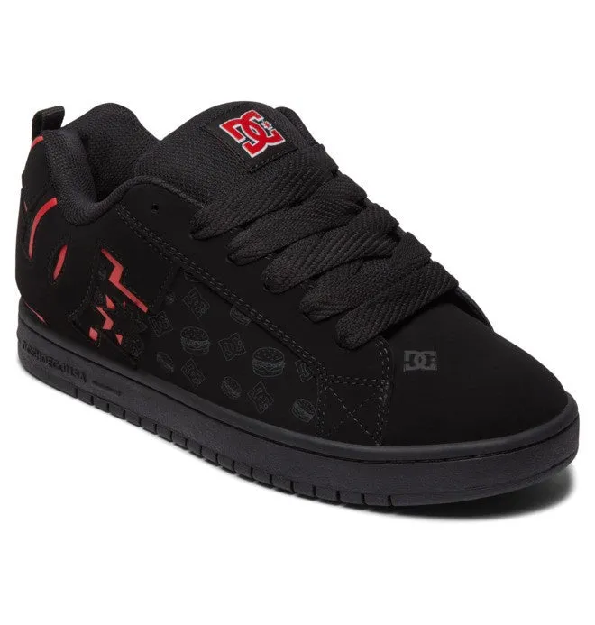 DC Bobs Court Graffik Black/Red