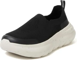 Dearfoams Women's Crimson All Day Wear Slip-On Lightweight Sneaker