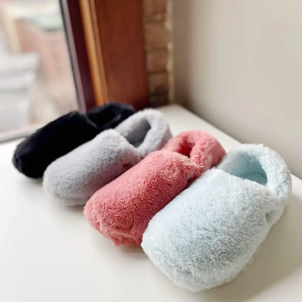 Dearfoams Women's Ellie Fluffy Snuggle Slipper