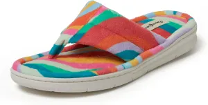 Dearfoams Women's Melanie Terry Thong Slipper