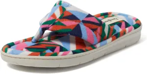Dearfoams Women's Melanie Terry Thong Slipper