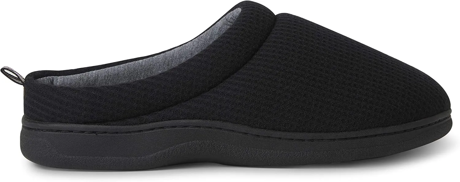 Dearfoams Women's Nathan Waffle Knit Clog Slipper