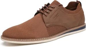 DECARSDZ Mens Point Toe Dress Shoes Fabric Breeze Breathable Mesh Shoe