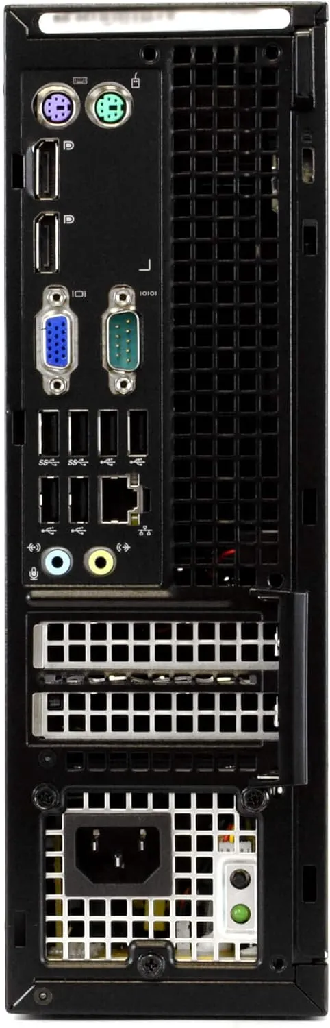 Dell Optiplex 4th Generation Desktop Computer | Quad Core Intel i5 (3.2) | 8GB DDR3 RAM | 500GB SSD Solid State | Windows 10 Professional | Home or Office PC (Renewed)