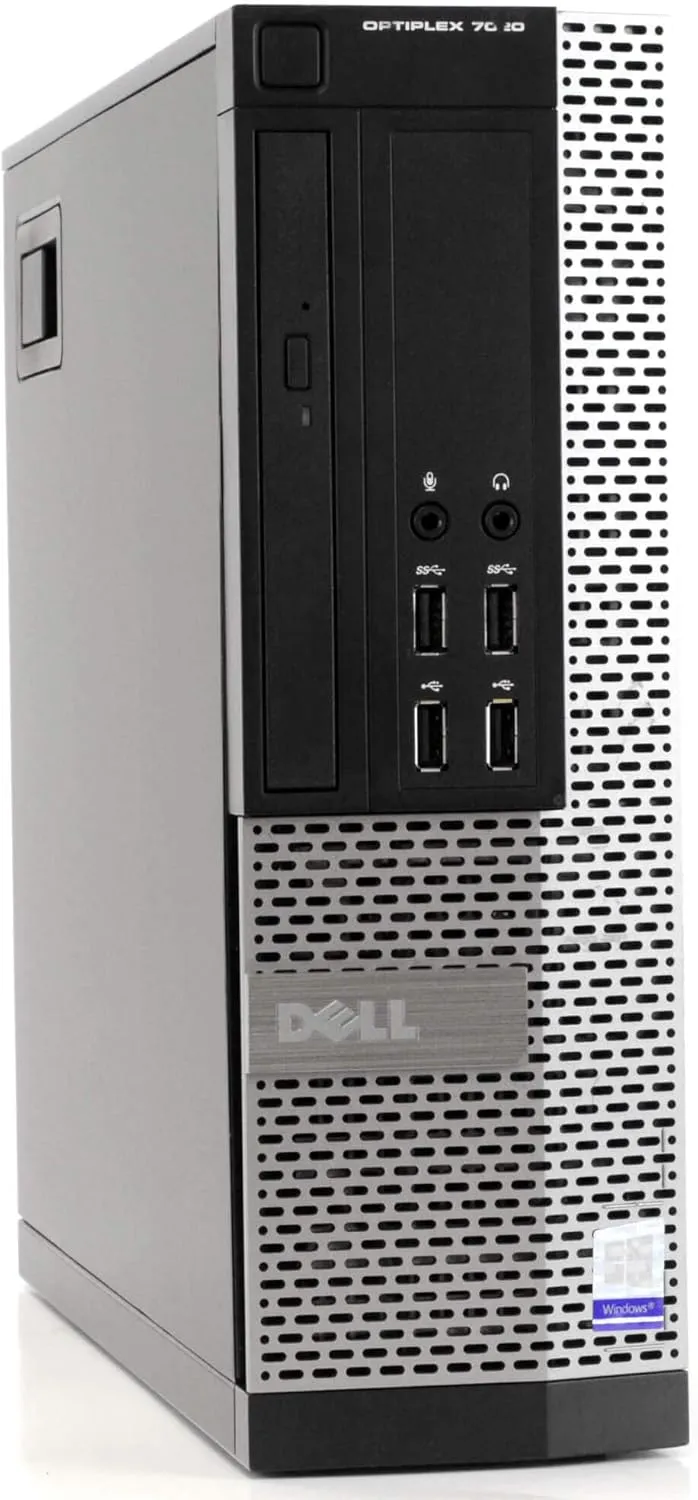 Dell Optiplex 4th Generation Desktop Computer | Quad Core Intel i5 (3.2) | 8GB DDR3 RAM | 500GB SSD Solid State | Windows 10 Professional | Home or Office PC (Renewed)