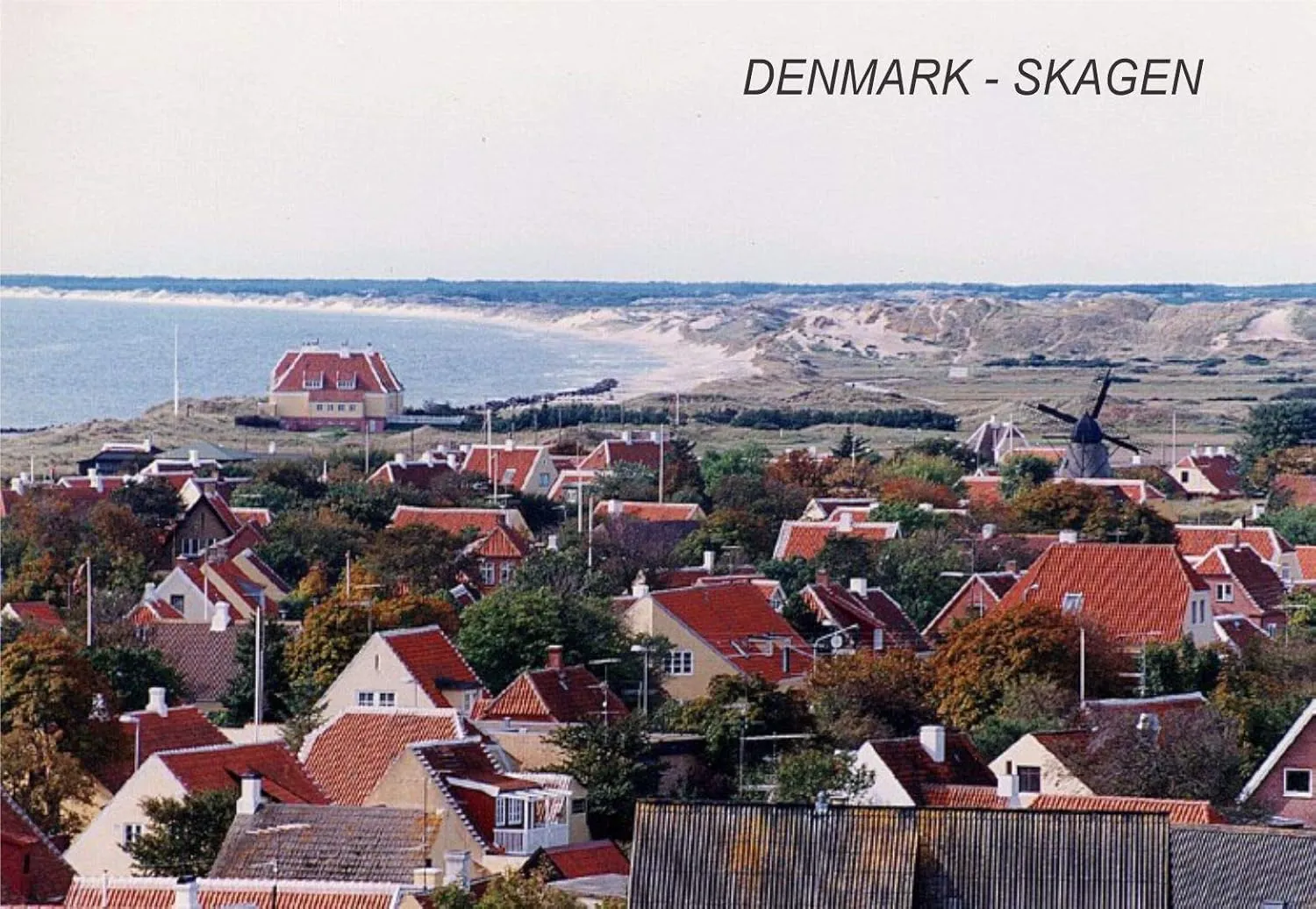 Denmark Danish Fridge Refrigerator Magnets (12 Piece, Style: Skagen #DEN14)