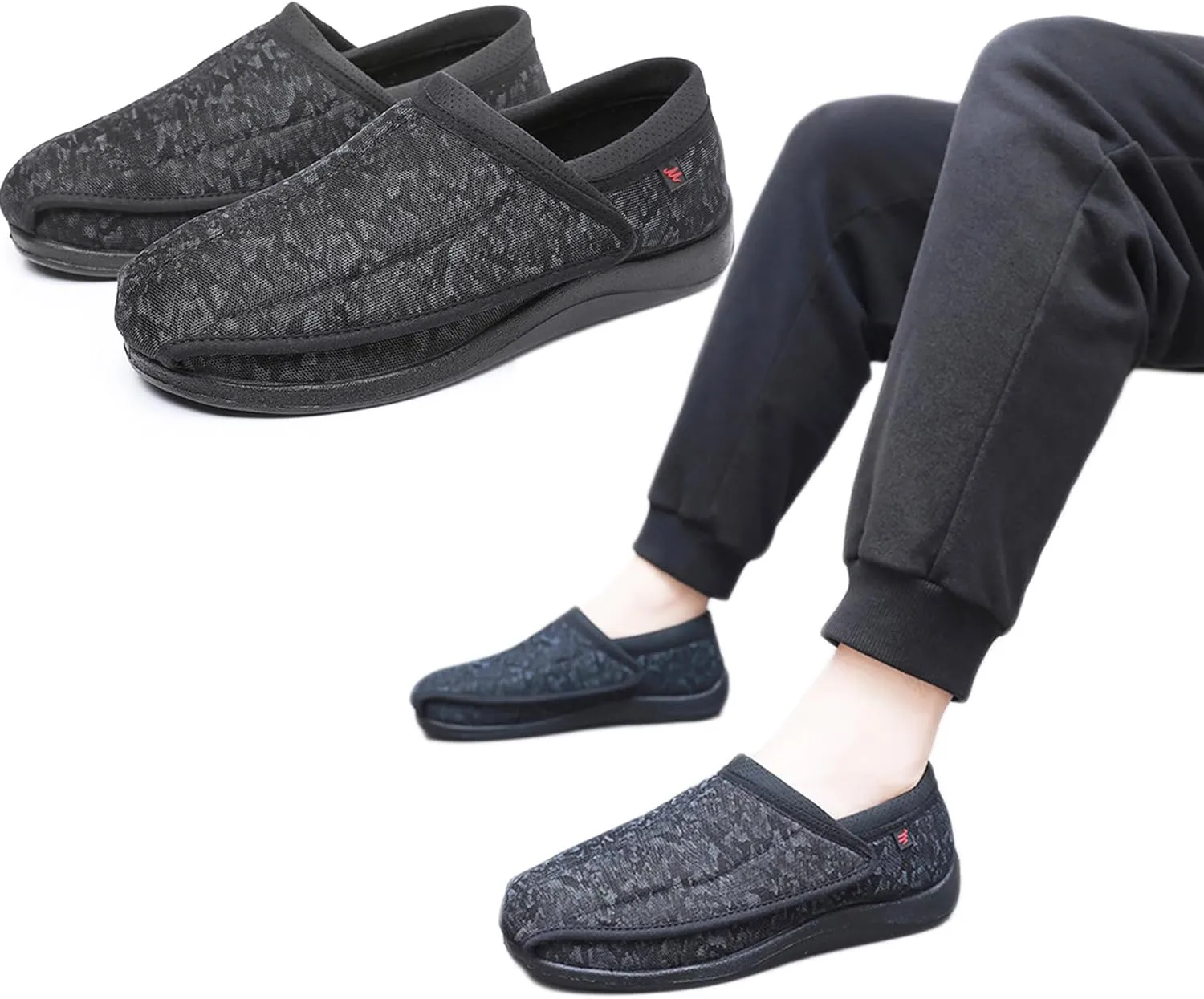Diabetic Extra Wide Width Shoes for Women Breathable Mesh Walking Shoes Walking Shoes