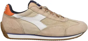 Diadora Mens Equipe Suede Sw Lace Up Sneakers Shoes Casual - Beige