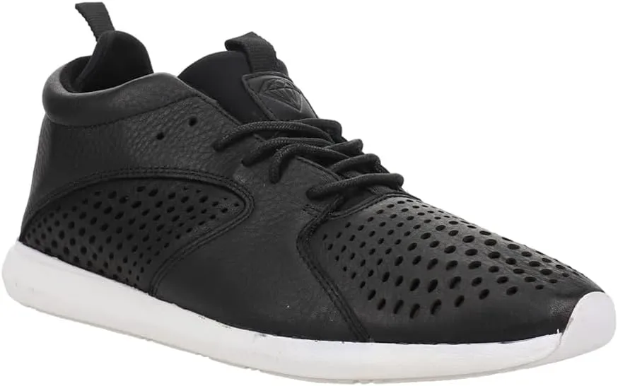 Diamond Supply Co. Mens Quest Mid Lace Up Sneakers Shoes Casual - Red