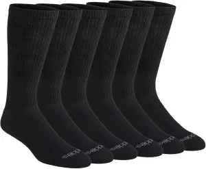 Dickies Men's Dri-Tech Moisture Control Boot-Length Socks, Available in L-XL (6, 12 Pairs)