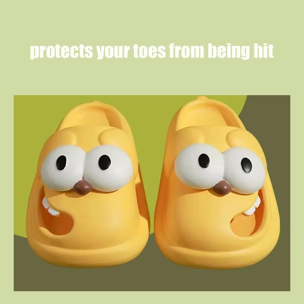 Dog Sandals Tongue, Tongue Kiss The Slipper, Big Eye Dog Slippers 3D Soft Sole Cartoon for Woman & Man