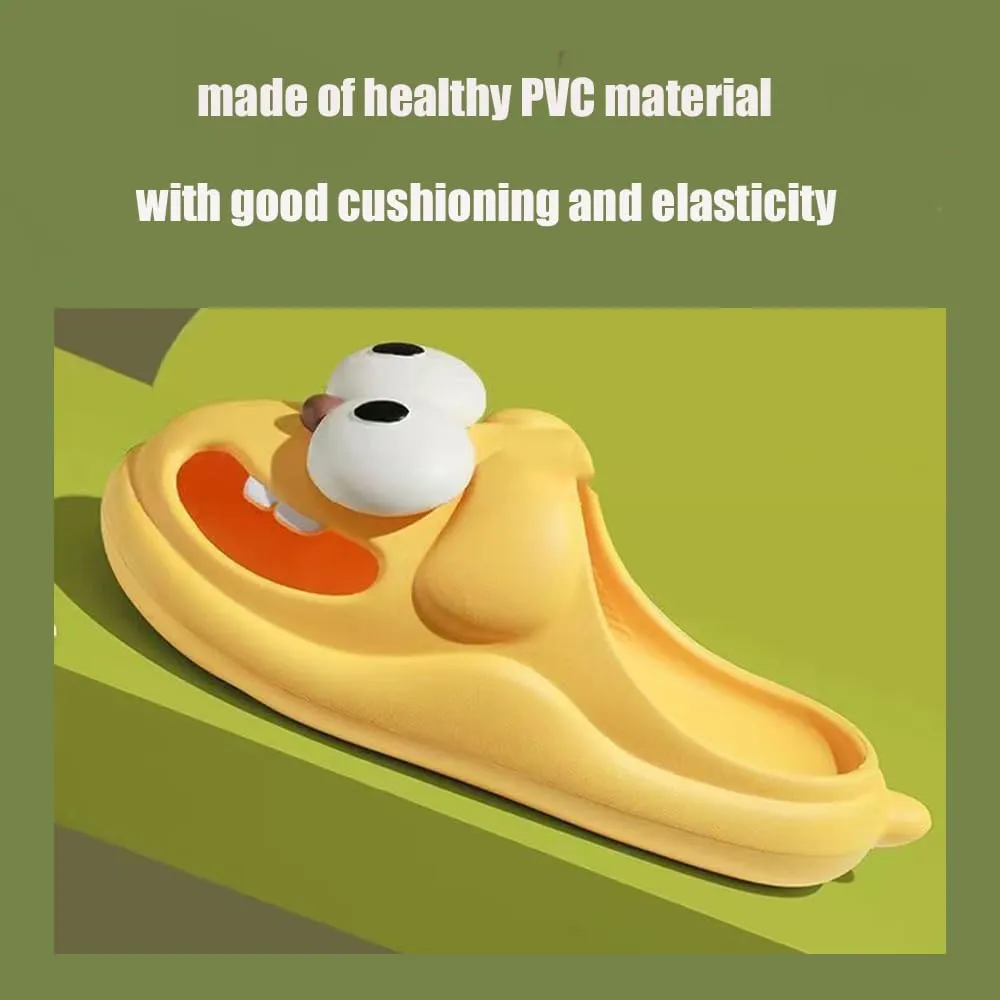 Dog Sandals Tongue, Tongue Kiss The Slipper, Big Eye Dog Slippers 3D Soft Sole Cartoon for Woman & Man