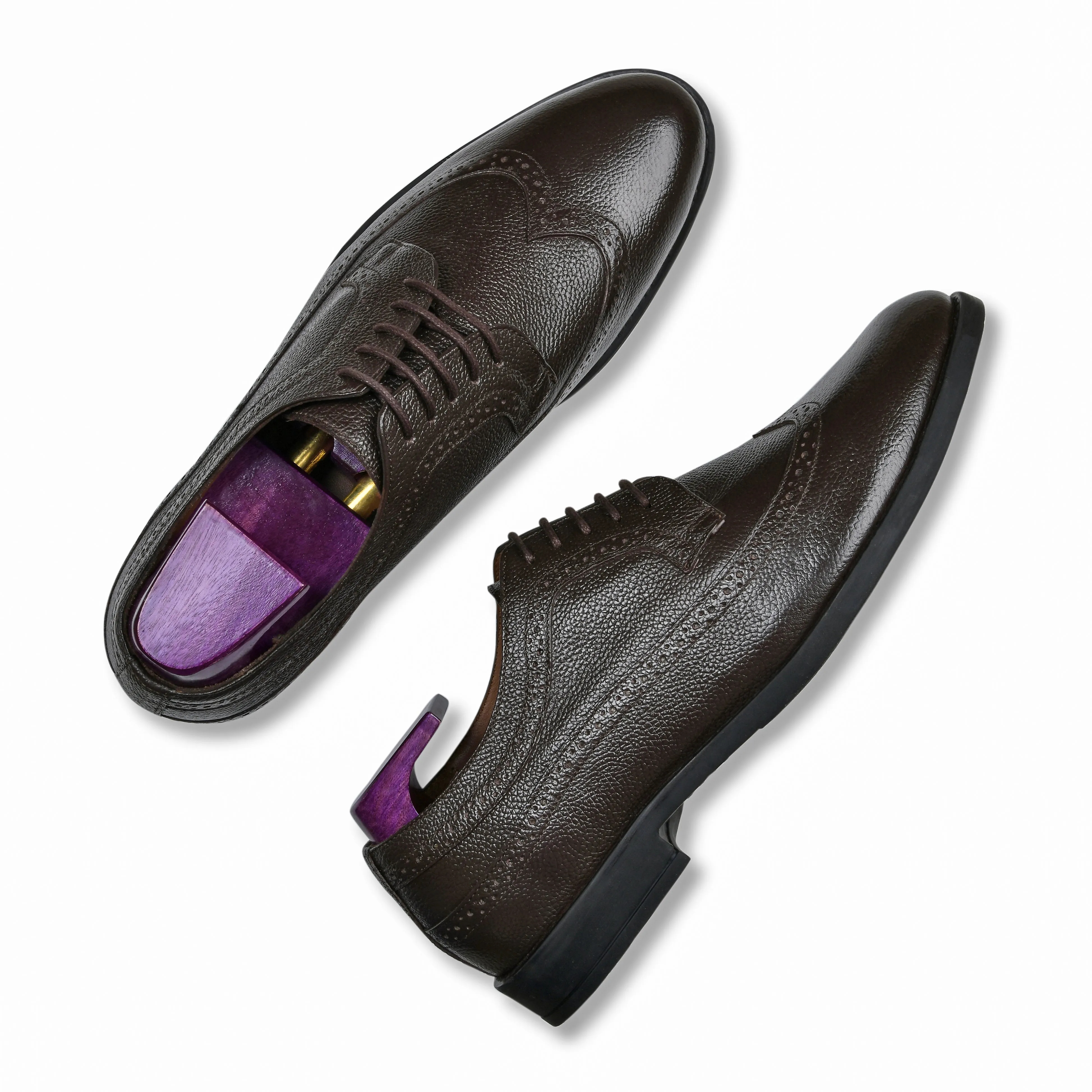 DOMINIC | DARK BROWN MILLED