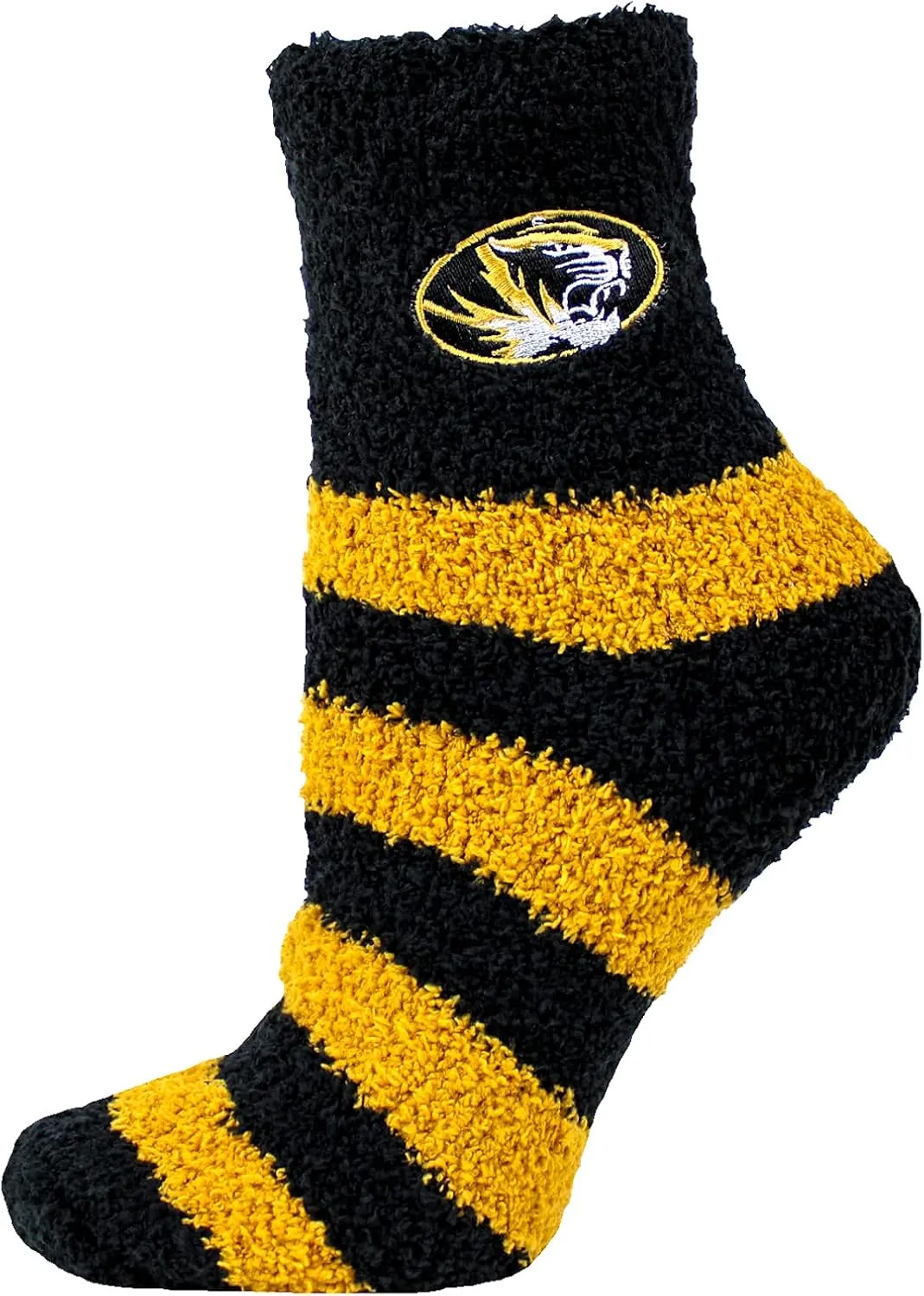 Donegal Bay Missouri Tigers Officially Licensed NCAA Fuzzy Slipper Socks