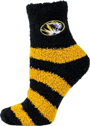 Donegal Bay Missouri Tigers Officially Licensed NCAA Fuzzy Slipper Socks