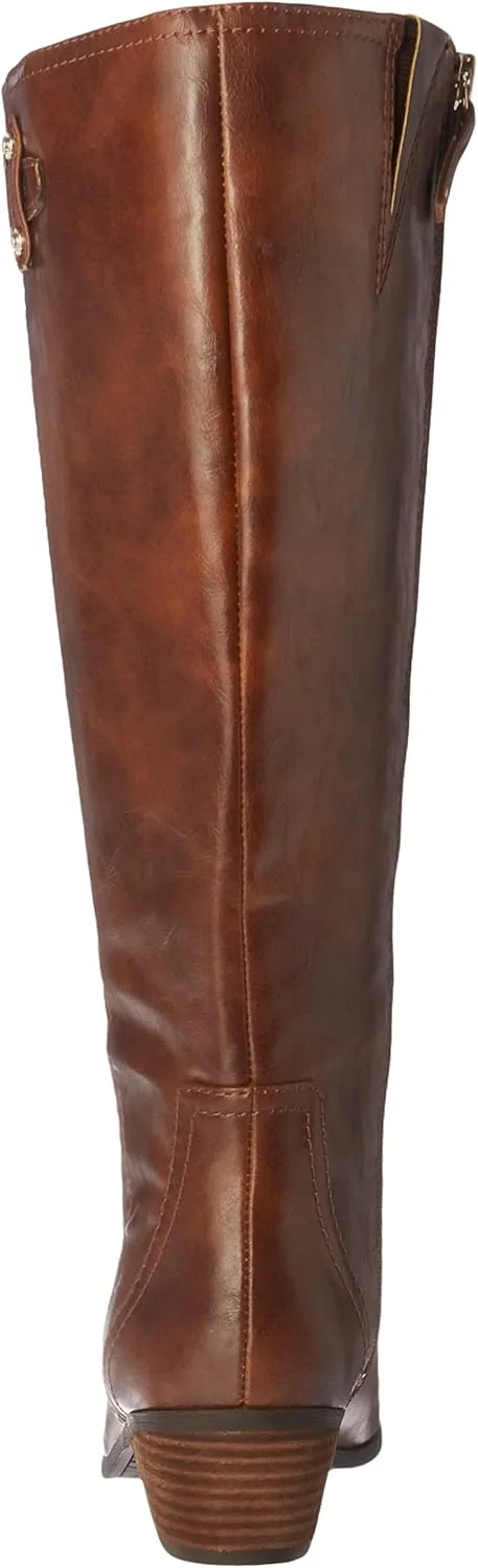 Dr. Scholl's Shoes womens Brilliance Wide Calf Riding Boot