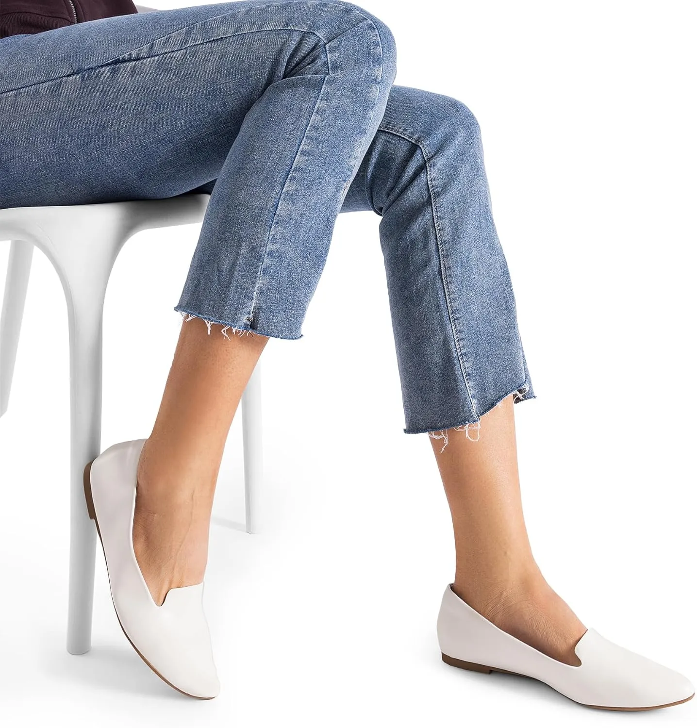 DREAM PAIRS Women's Flats, Pointed Toe Slip-On Dressy Flat Shoes, Comfortable Business Casual Dress Shoes for Office Work