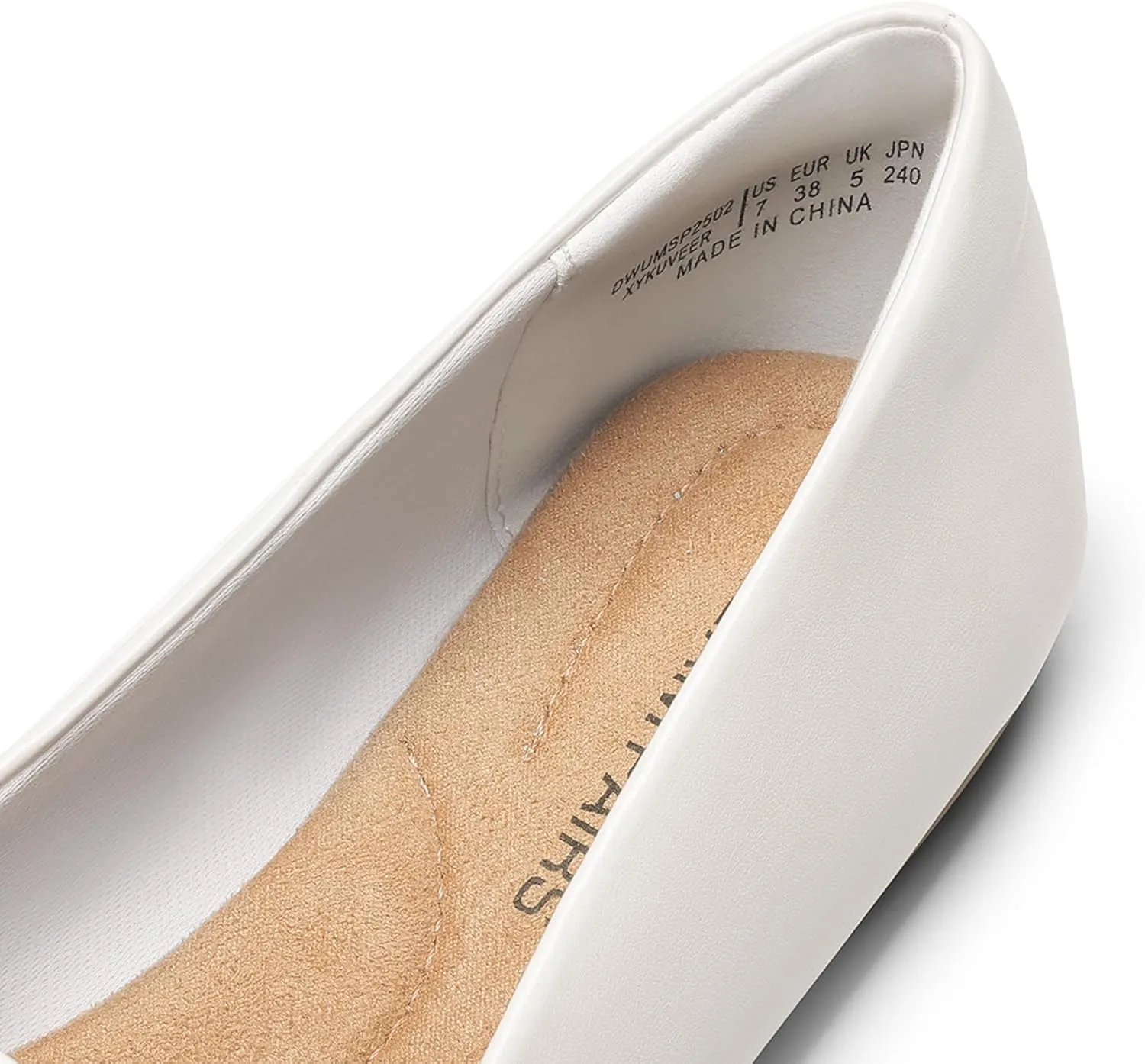 DREAM PAIRS Women's Flats, Pointed Toe Slip-On Dressy Flat Shoes, Comfortable Business Casual Dress Shoes for Office Work