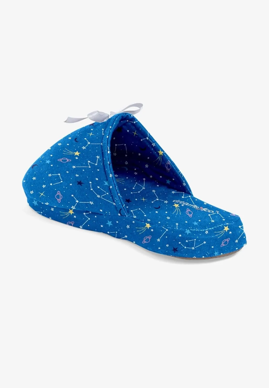 Dreams & Co. Women's Plus Size Cotton Slipper.