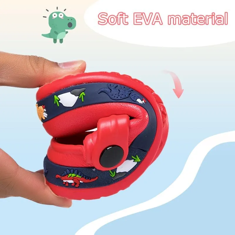 Drecage Toddler Clogs Kids Clogs for Girls Boys Slip on Garden Clogs Slide Sandals Waterproof Beach Pool Shoes Slipper