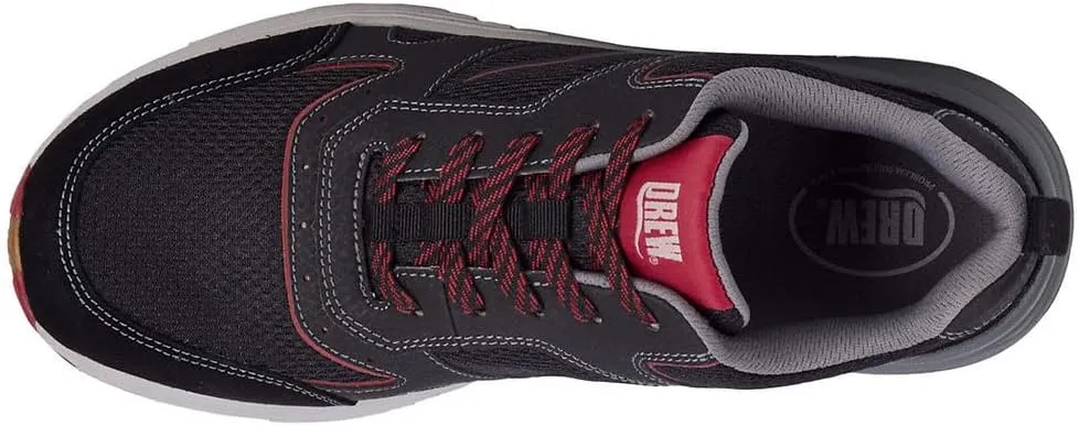 Drew Men's Marvel Lace Up Athletic Shoe with Slip Resistant Sole, 8 X-Wide