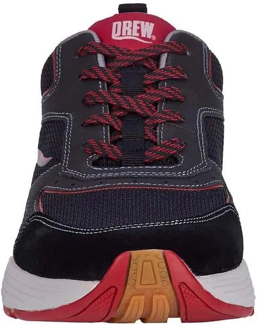 Drew Men's Marvel Lace Up Athletic Shoe with Slip Resistant Sole, 8 X-Wide