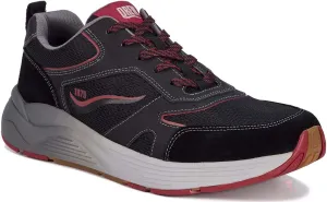 Drew Men's Marvel Lace Up Athletic Shoe with Slip Resistant Sole, 8 X-Wide