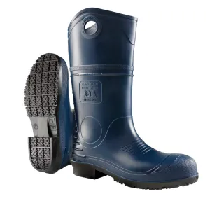 DUNLOP Protective Footwear, DuraPro Steel Toe, 100% Waterproof Polyblend PVC Material, Comfortable DURAPRO Energizing Insoles, Lightweight and Durable8908600.12, Size 12 US, Black