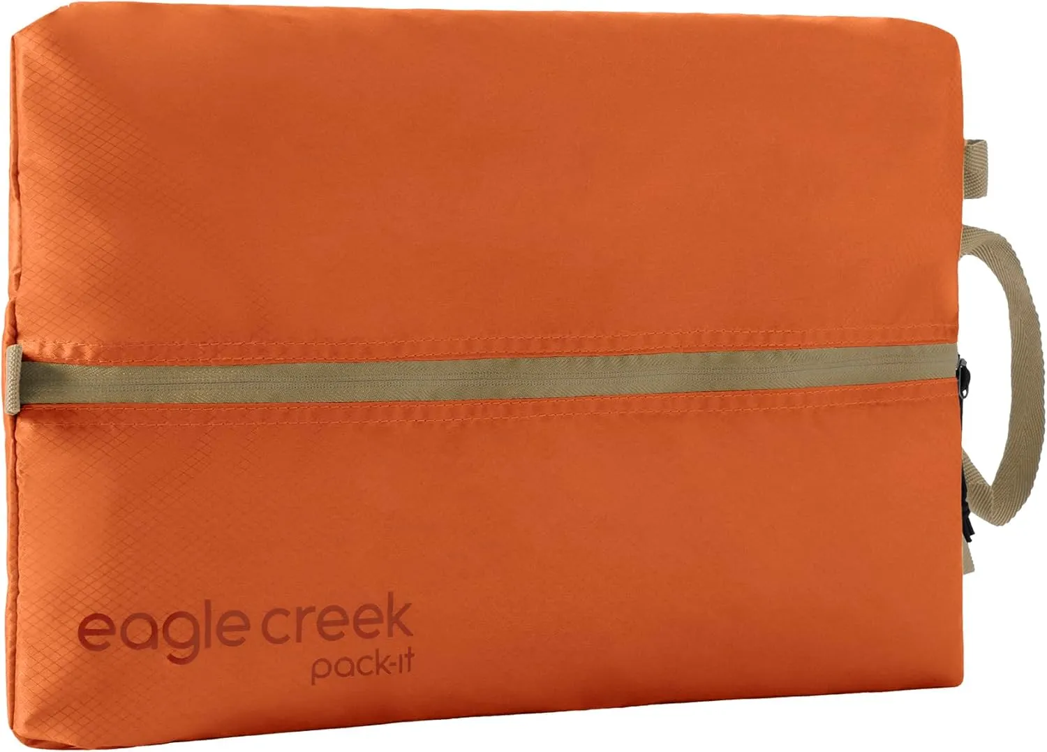 Eagle Creek Pack-It Isolate Shoe Sack - Shoe Bags for Travel with Durable, Breathable Easy-View Mesh Top, Quick-Grab Handle, & Out-of-Bag Attachment Mandarin - Isolate (New)