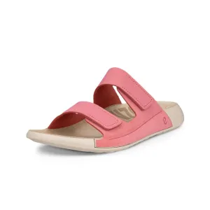 ECCO Women's cozmo Nubuck Two Strap Sandal