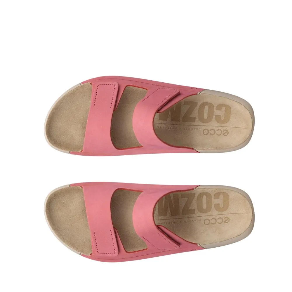 ECCO Women's cozmo Nubuck Two Strap Sandal