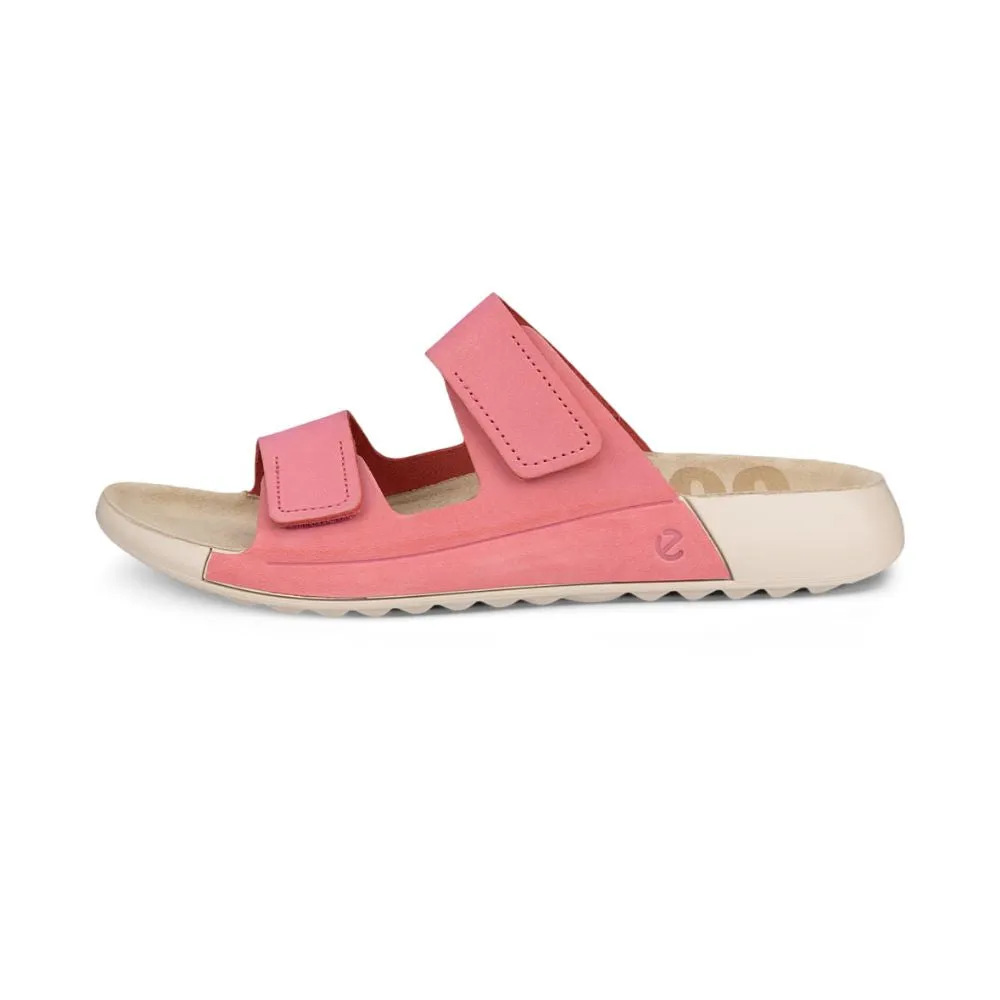 ECCO Women's cozmo Nubuck Two Strap Sandal