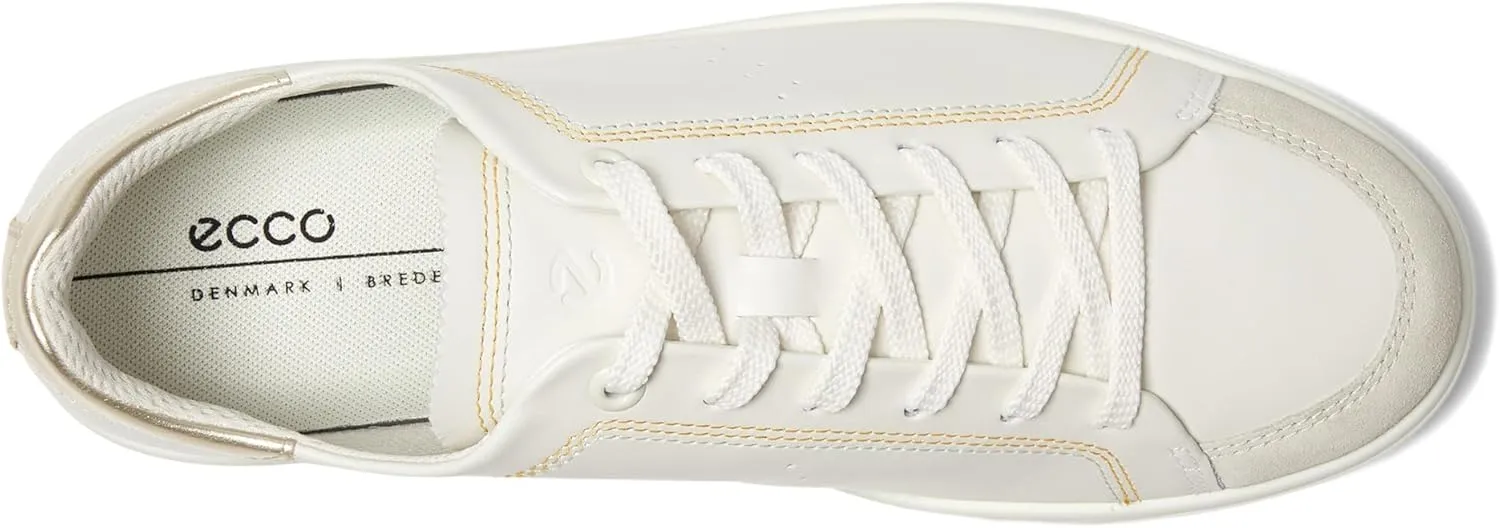ECCO Women's Street Lite Leather Lace Up Sneaker