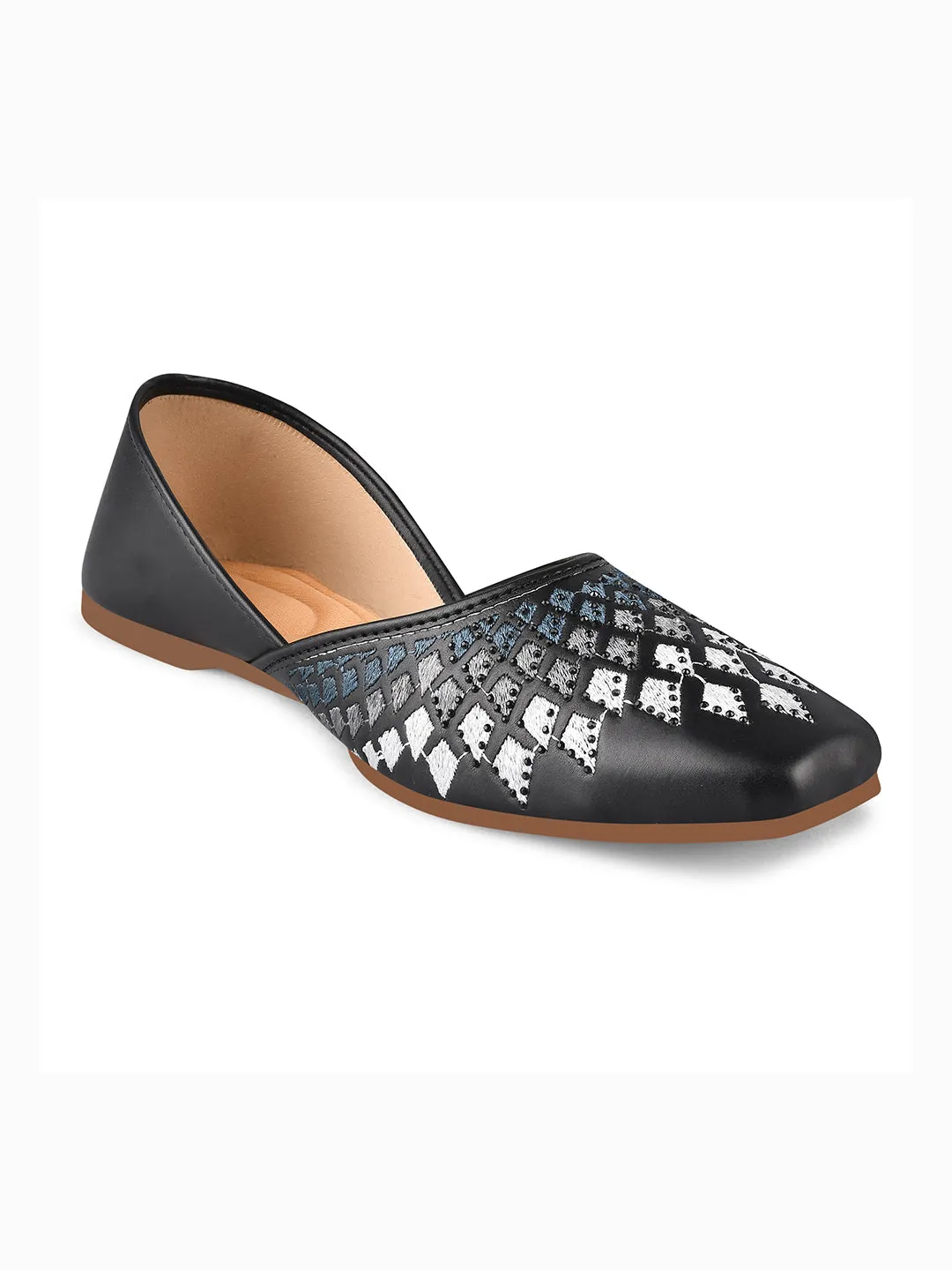 Embellished Slip-On Flat jutti