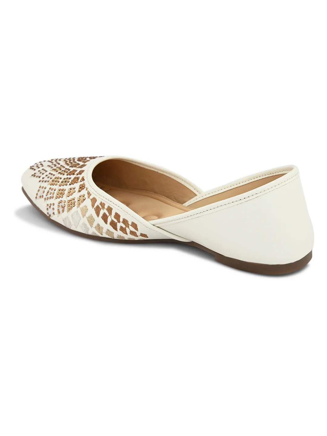 Embellished Slip-On Flat jutti
