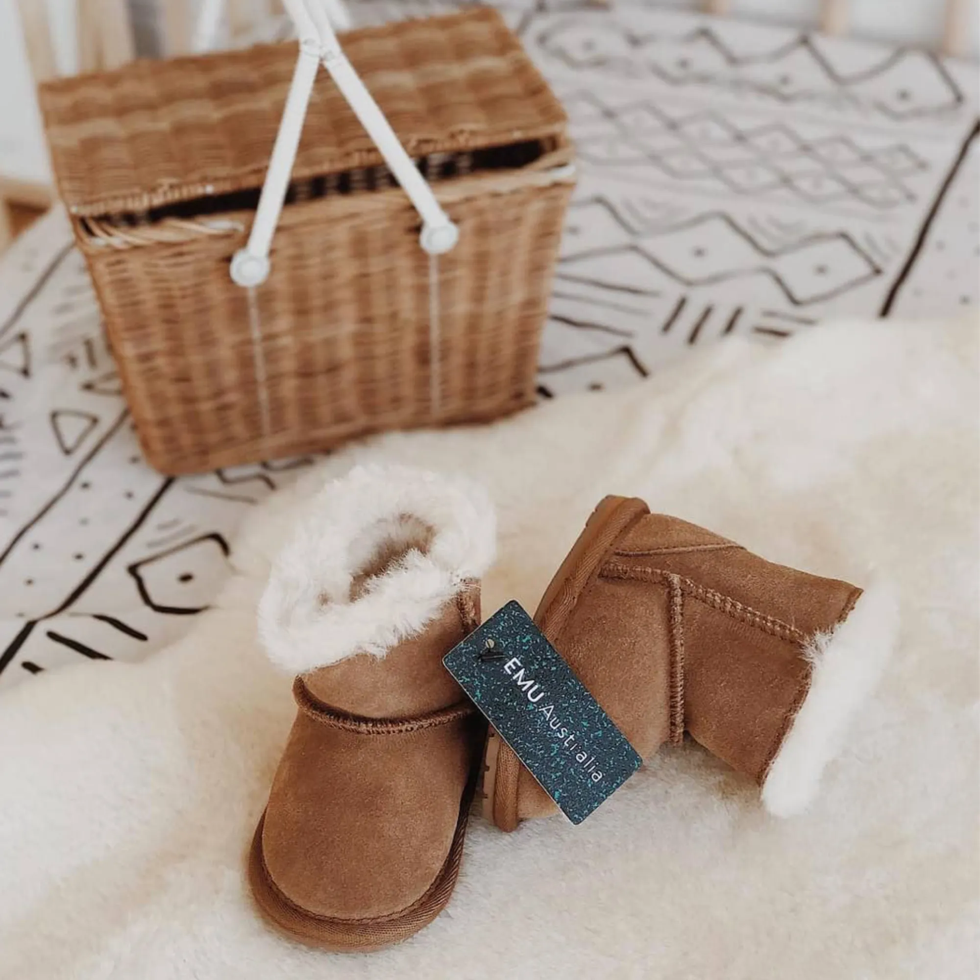 Emu Australia - Toddle Chestnut 12-18M