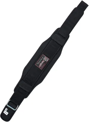 Estremo Men Women Weight Lifting Belt Locking Weights Back Support Neoprene Heavy Duty Core for Performance Powerlifting Squat, Lunges, Deadlift, Clean Thrusters 6 Inches Wide Lumbar Support for Weightlifting and Fitness