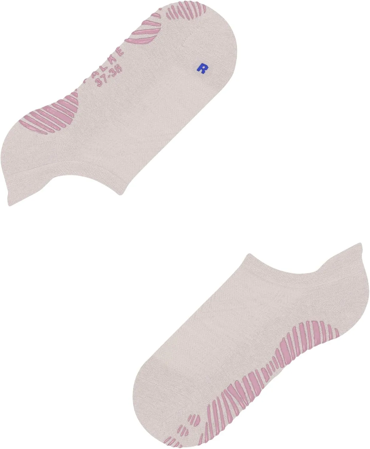 FALKE Women's Cool Kick Sneaker Cut Slipper Socks, Sole Grips, 1 Pair