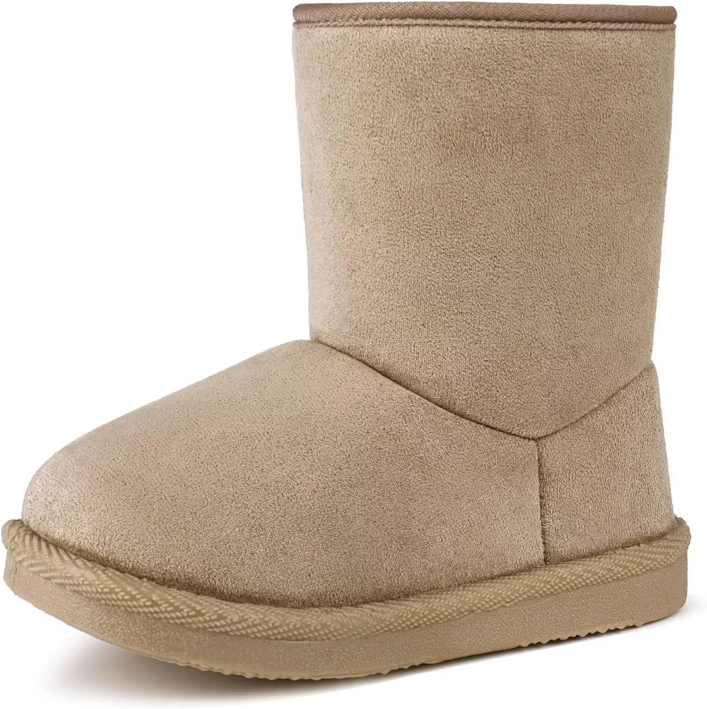 FANTURE Toddler Snow Boots for Girls Boys Winter Warm Fur Lined Kids Non Slip Outdoor Shoes (Toddler/Little Kid)