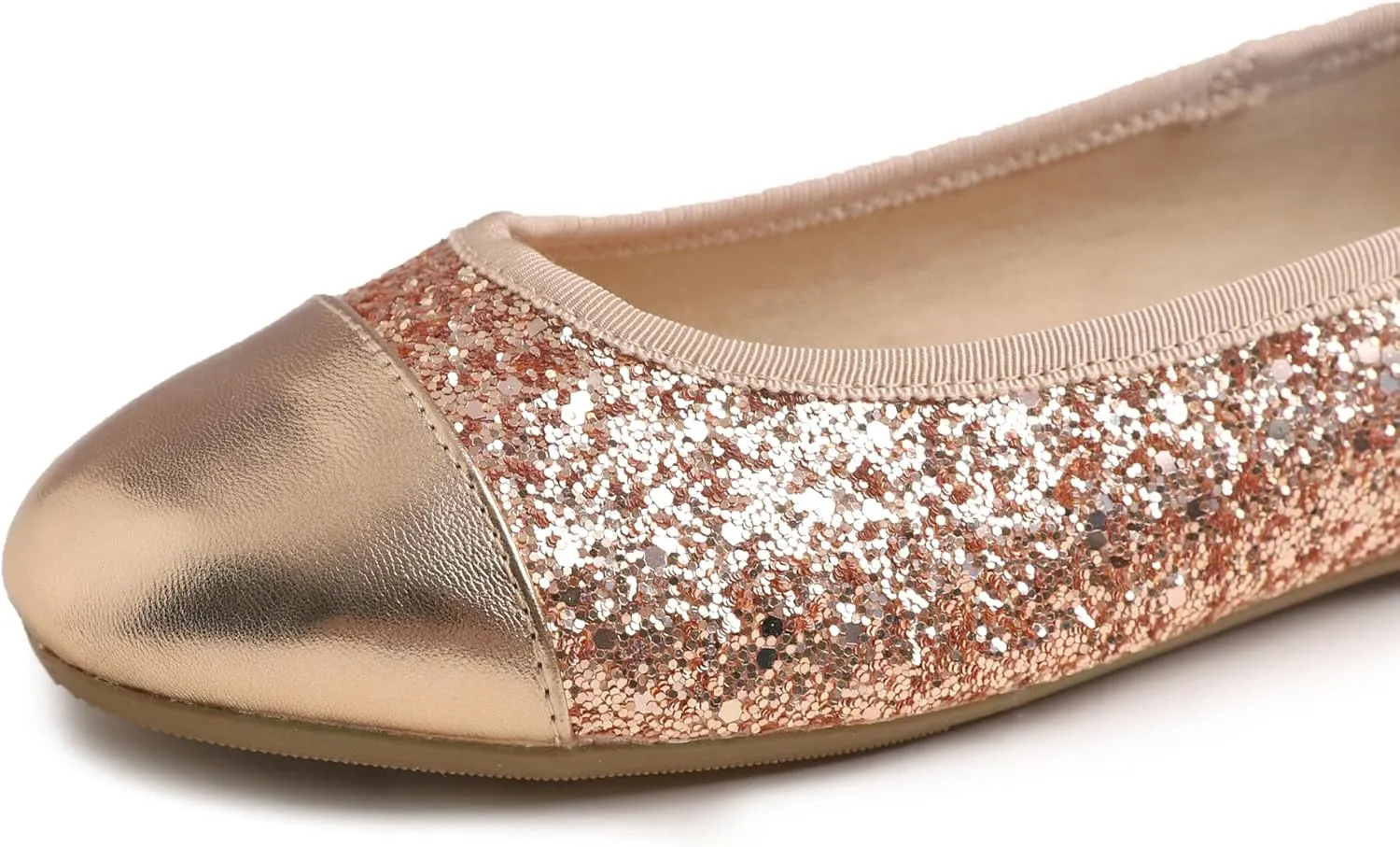 FEVERSOLE Women's Bow Tie Fashion Dress Slip On Shoes Round Toe Ballet Flat