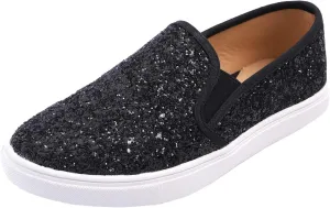 FEVERSOLE Women's Fashion Slip-On Sneaker Casual Flat Loafers