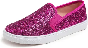 FEVERSOLE Women's Fashion Slip-On Sneaker Casual Flat Loafers