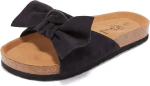 FISACE Womens Slip On Flip Flops Ring Toe Strappy Summer Gladiator Flat Sandals