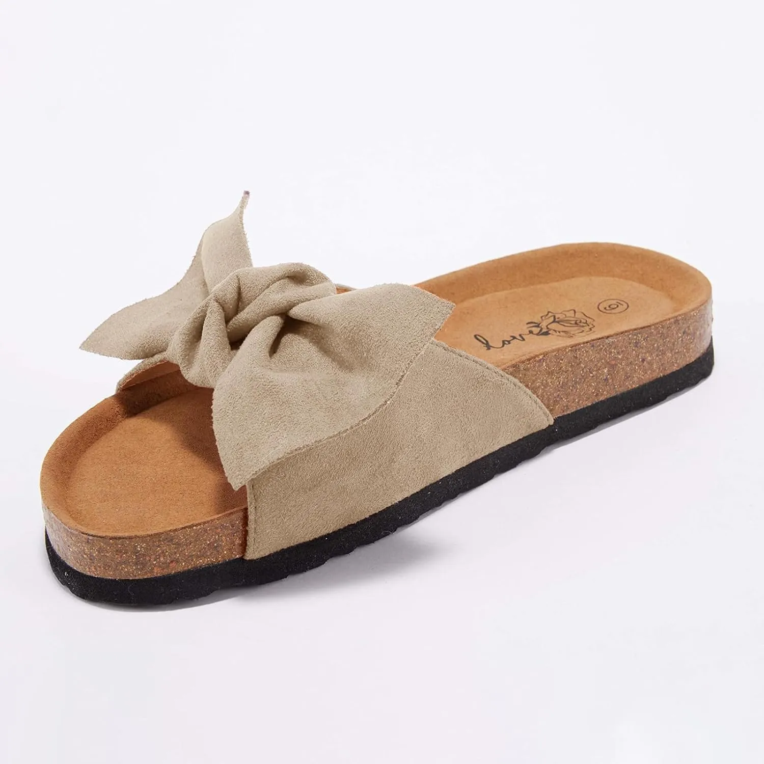 FISACE Womens Slip On Flip Flops Ring Toe Strappy Summer Gladiator Flat Sandals