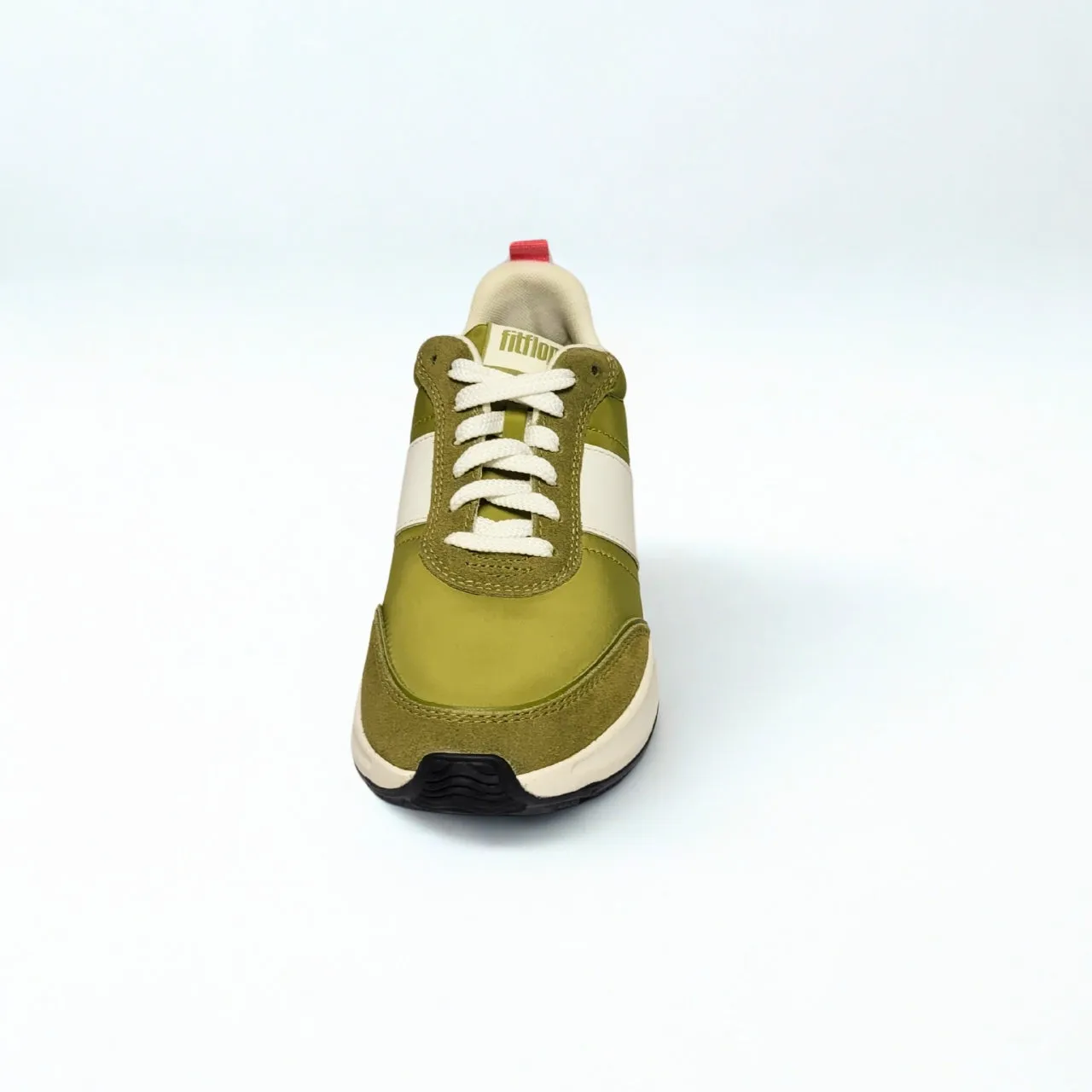Fitflop F-MODE FLOW FABRIC/SUEDE/LEATHER FLATFORM camo/green sneaker