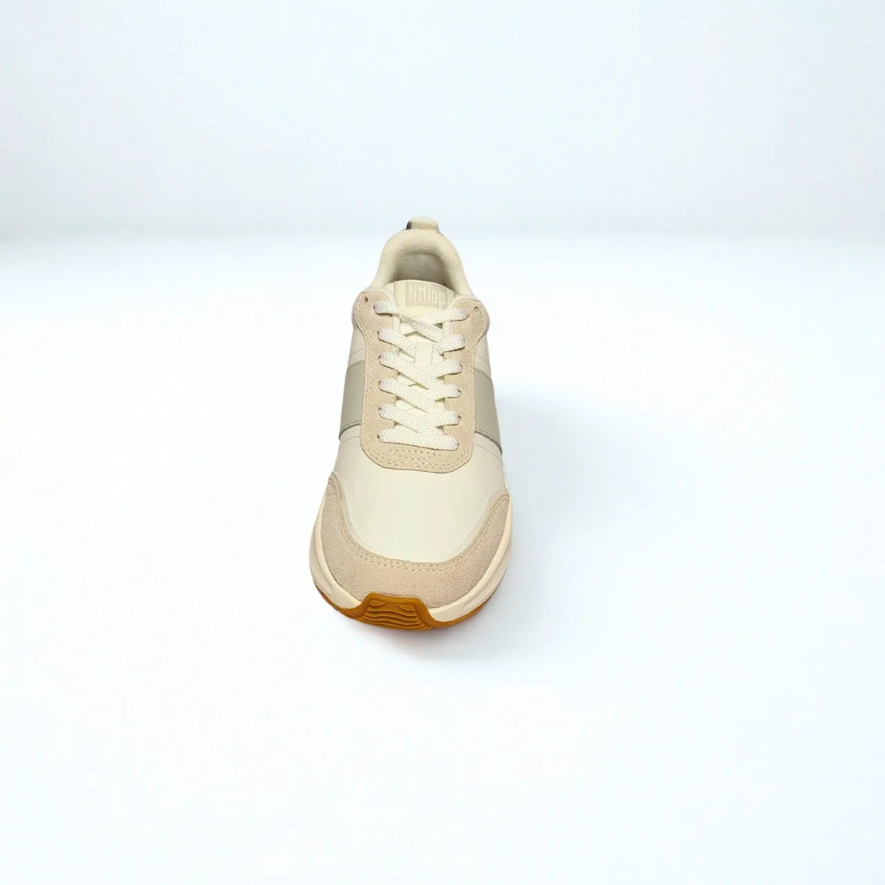 Fitflop F-MODE FLOW FABRIC/SUEDE/LEATHER white sneaker